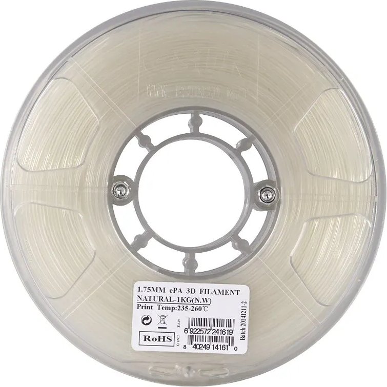 Пластик eSUN ePA PA175T1TZ1 (1.75 мм, 1кг, прозрачный)