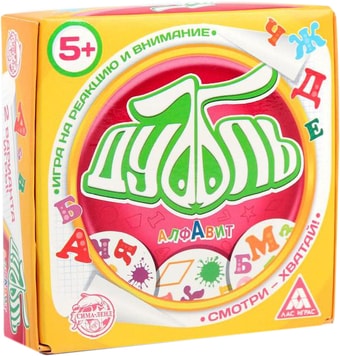 Настольная игра Лас Играс Дуббль. Алфавит 2579445