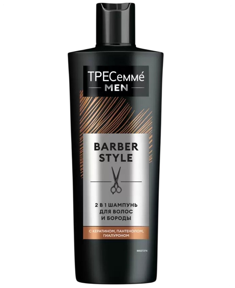Шампунь Tresemme Men для волос и бороды 2 в 1 400 мл