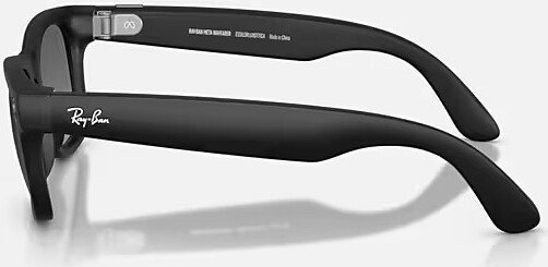 Умные очки Ray-Ban Meta Wayfarer Gen 2 RW4012 (черный матовый/графитовый)