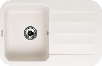 Кухонная мойка KUPPERSBERG Lira 1B1D White Alabaster
