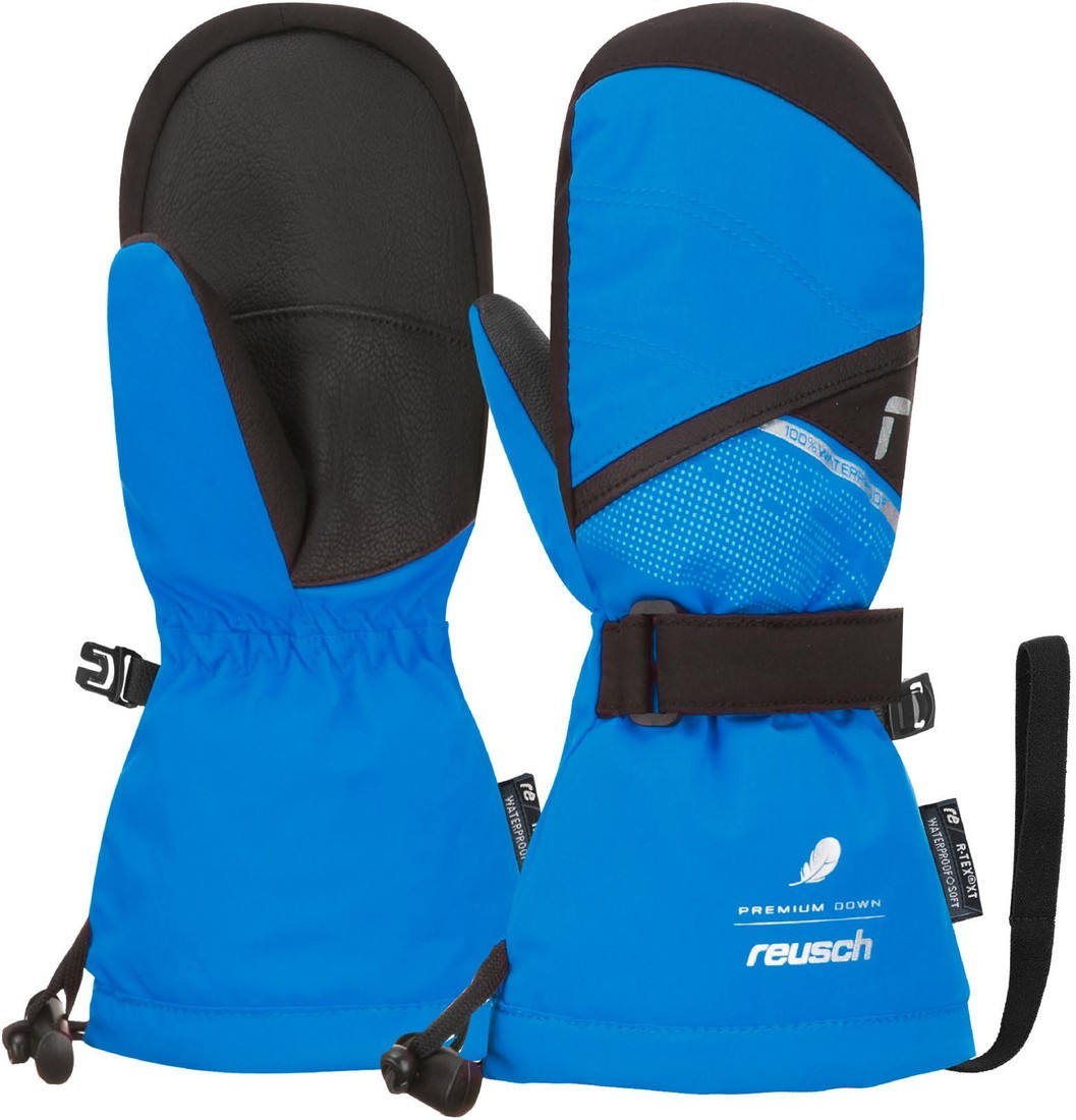 Горнолыжные варежки Reusch Kaden Down R-Tex Xt 6285562-4454 (р-р 1, Mitten Brilliant Blue)