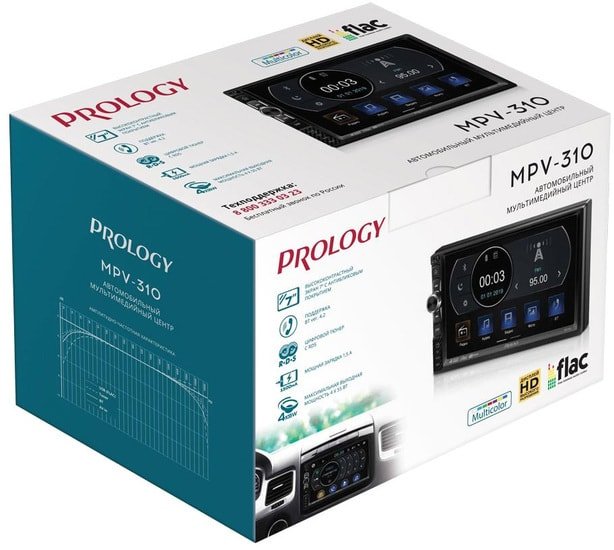 USB-магнитола Prology MPV-310