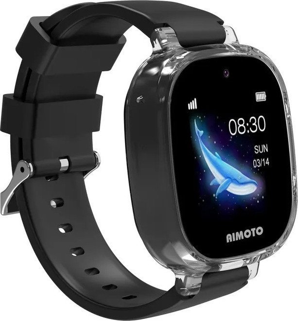 Детские умные часы Aimoto Crystal 4G (черный)