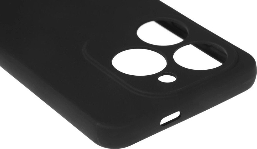 Чехол для телефона BoraSCO Silicone Case для Tecno Spark Go 2024 72719 (черный)