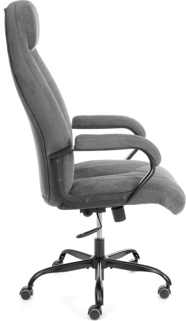 Офисное кресло TetChair Boss metalBL (ткань, серый, KUB 05)