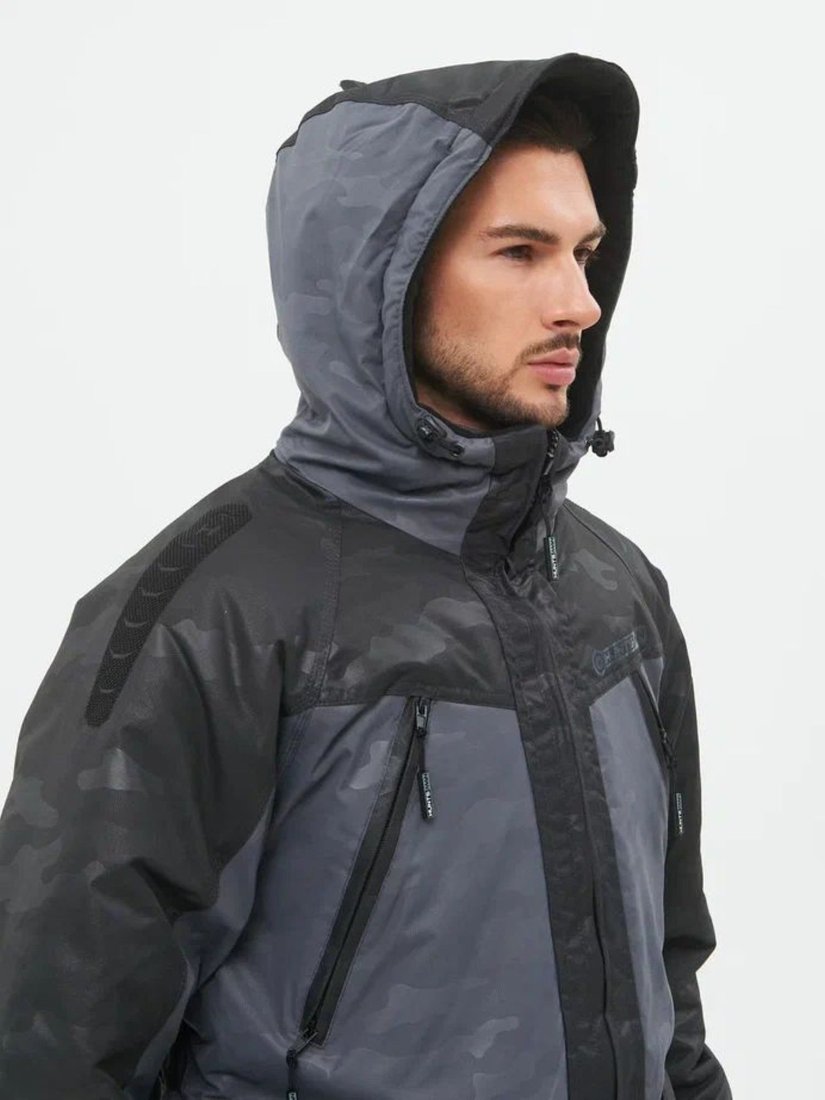 Костюм Huntsman Горка Люкс -15°C Серый Breathable (р.56-58/170-176)
