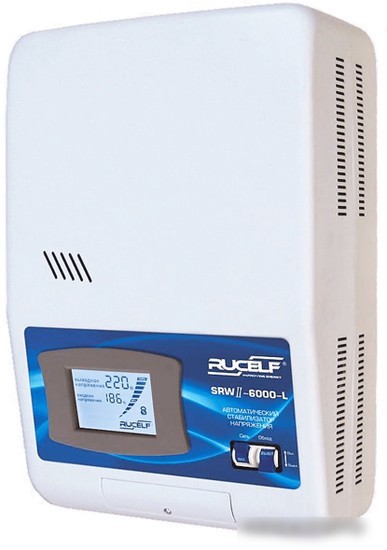 Стабилизатор напряжения Rucelf SRWII-6000-L