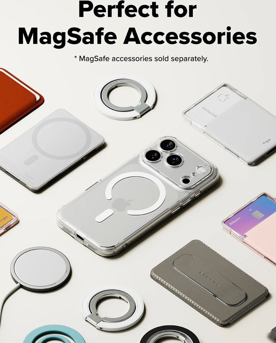 Чехол для телефона Ringke Fusion Magnetic для iPhone 17 Pro Clear