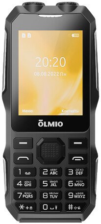 Кнопочный телефон Olmio X02 (черный)