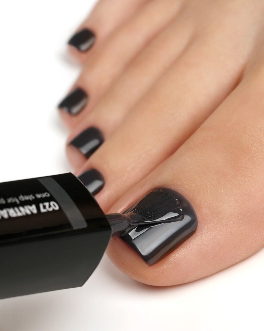 Гель-лак Emi E.MiLac For Pedicure Антрацитовый №27 9 мл