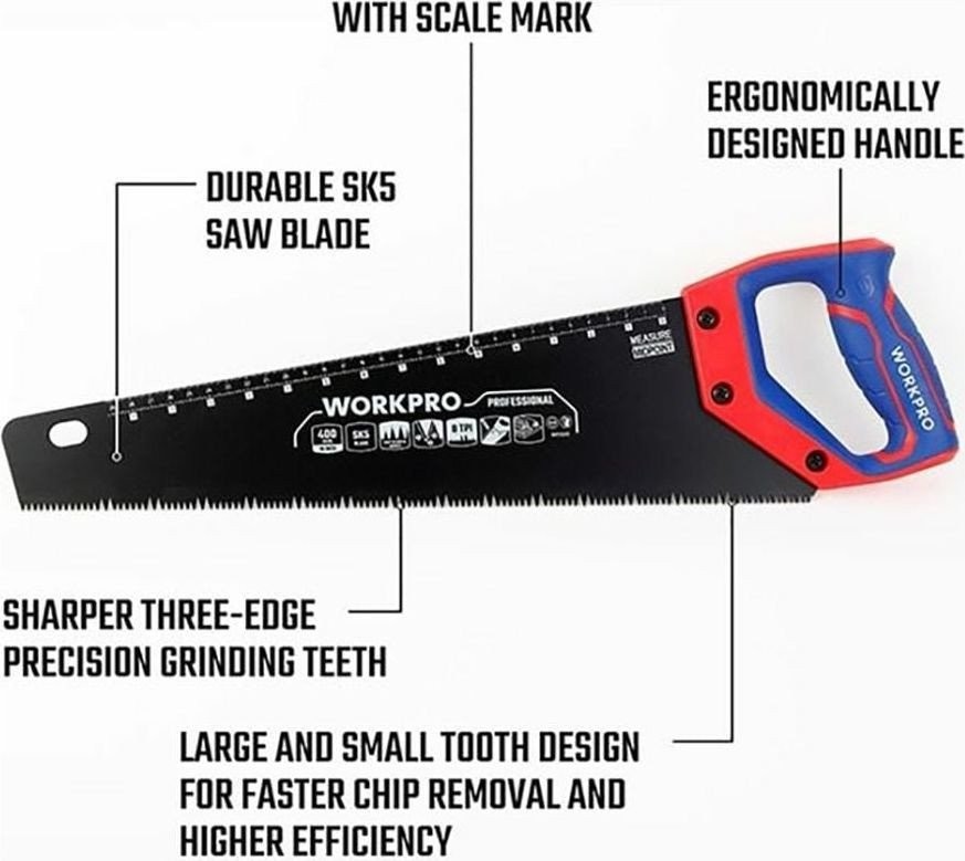Ножовка Workpro WP215013