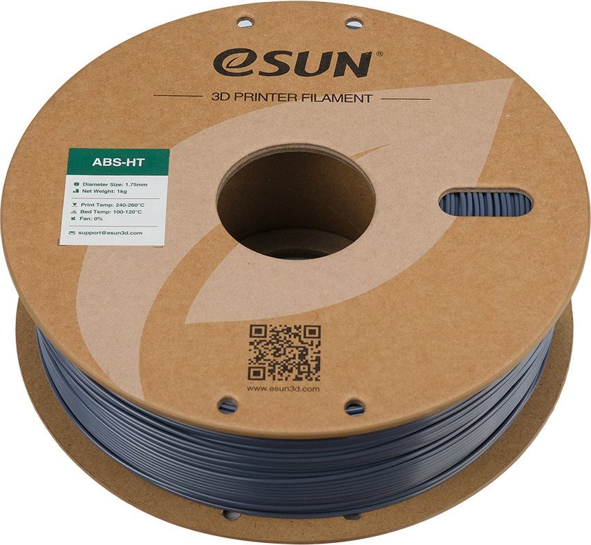 Пластик eSUN ABS-HT ABS-HT175H1TZ1 (1.75мм, 1кг, серый)