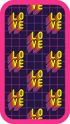 Пенал ArtSpace 190x110 Love ПК2_42357