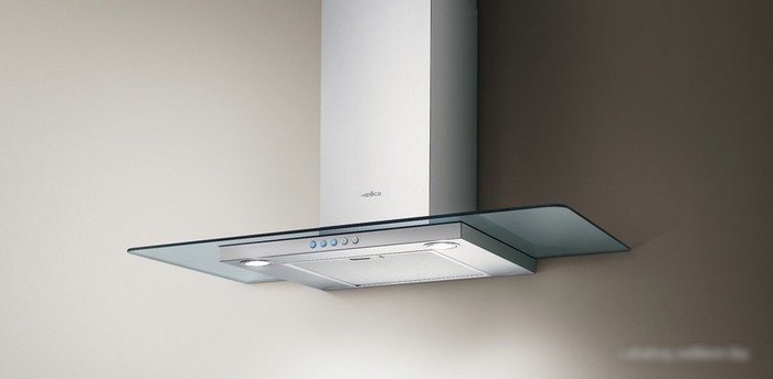 Кухонная вытяжка Elica Flat Glass IX/A/90