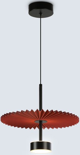Подвесная люстра Ambrella LH72613 BK/RD (черный/красный)