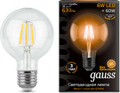 Светодиодная лампа Gauss E27 6Вт 2700К [105802106]