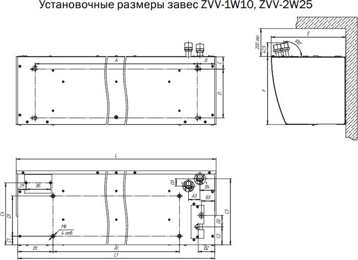Тепловая завеса ZILON ZVV-1W10