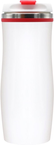 Термокружка UTTA Latte 5003.05 0.42л (белый/красный)