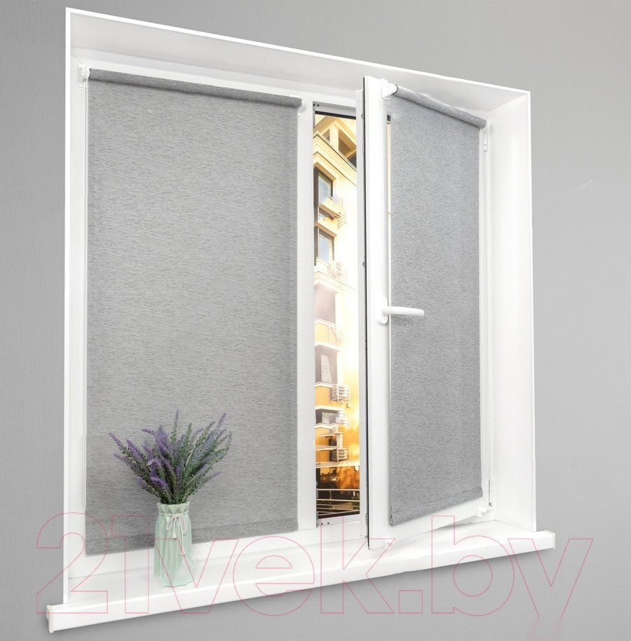 Рулонные шторы Lm Decor LM 46-03 200х185 (серый)