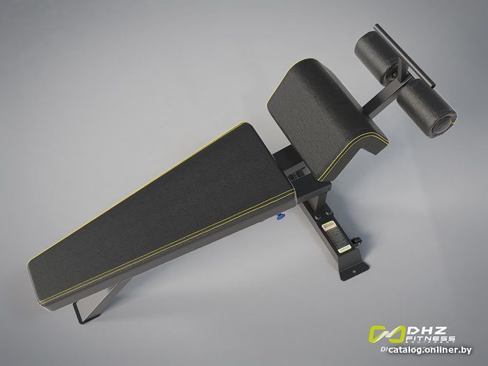 Силовая скамья DHZ Fitness Adjustable Decline Bench A-3037