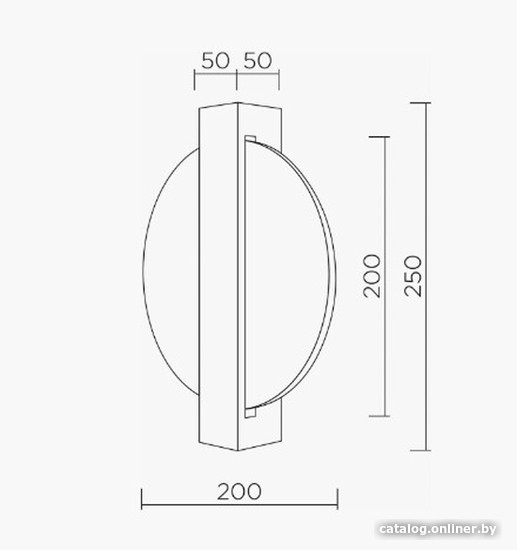 Бра LED4U L7366-2 BS