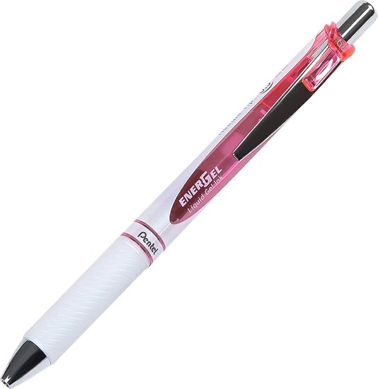 Ручка-роллер Pentel EnerGel BLN75PW-B