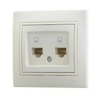 Розетка компьютерная Lezard 701-0303-141