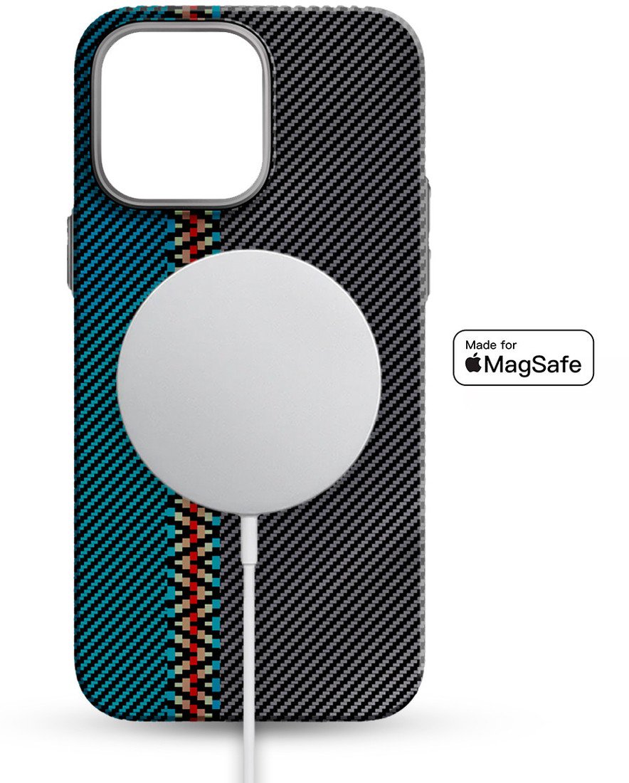 Чехол для телефона Luxo Пути сошлись J217 для Apple iPhone 13 Pro Max (хаки/бирюзовый)