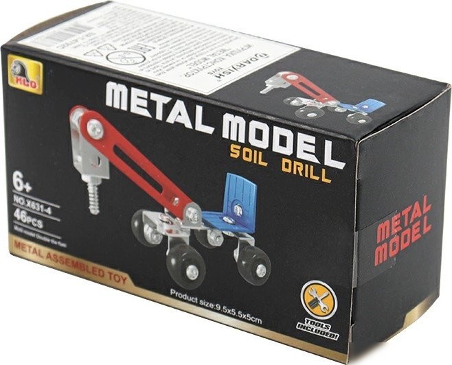 Металлический конструктор Darvish Metal model Soil Drill SR-T-4792C