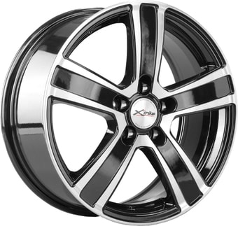Литые диски X'trike X-108 16x7" 5x114.3мм DIA 67.1мм ET 45мм BK/FP