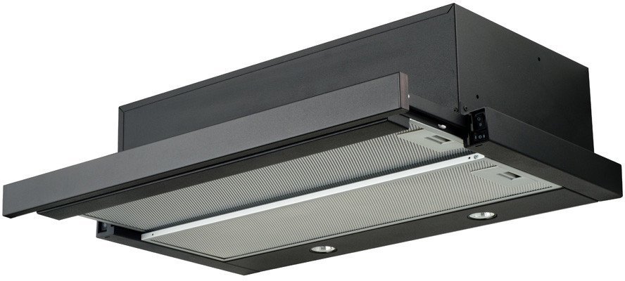Кухонная вытяжка Akpo Light Eco Glass Twin 60 WK-7 Т-300 (черный)