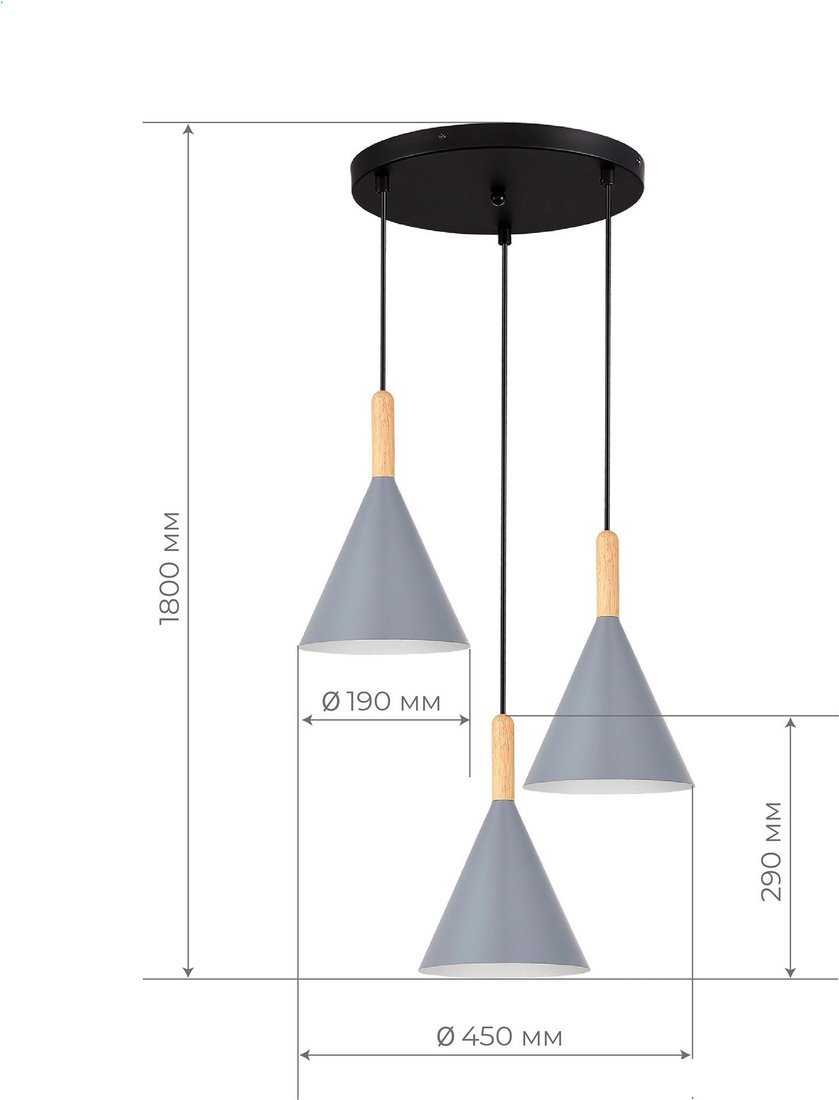 Подвесная люстра Evoluce SLE1255-433-03