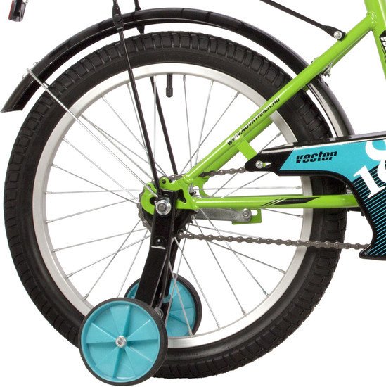 Детский велосипед Novatrack Vector 18 2022 183VECTOR.GN22 (зеленый)