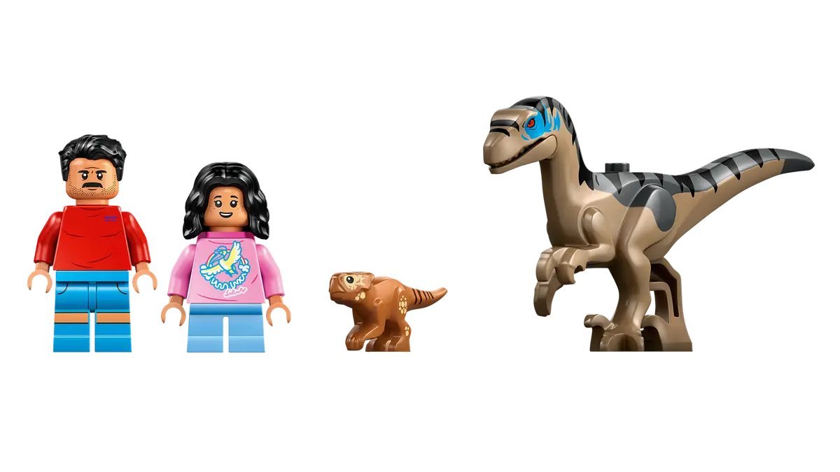 Конструктор LEGO Jurassic World Побег Раптора по бездорожью 76972