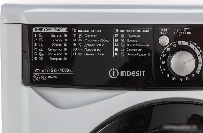 Стиральная машина Indesit EWSD 51031 BK CIS