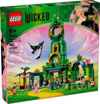 Конструктор LEGO Wicked 75684 Добро пожаловать в Изумрудный город