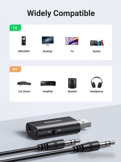 Аудиоадаптер Ugreen CM523 60300