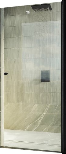 Душевая дверь MaybahGlass 198x60 MGD-797-6 (прозрачное стекло/черный)