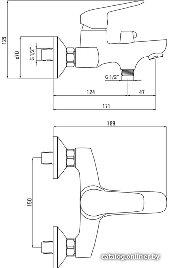 Смеситель Deante Boro BMO 010M