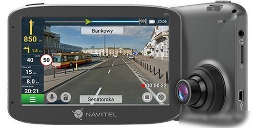 Видеорегистратор-GPS информатор (2в1) NAVITEL R500 GPS