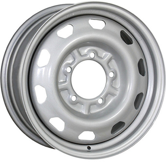 Штампованные диски TREBL LT2883D 16x6.5" 5x139.7мм DIA 108.6мм ET 40мм silver