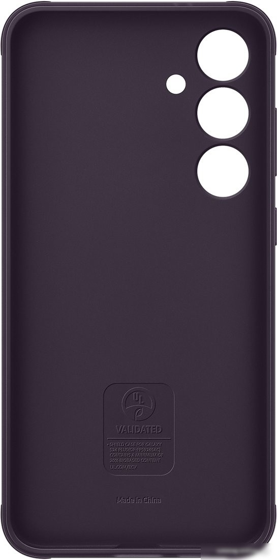 Чехол для телефона Samsung Shield Case S24+ (темно-фиолетовый)