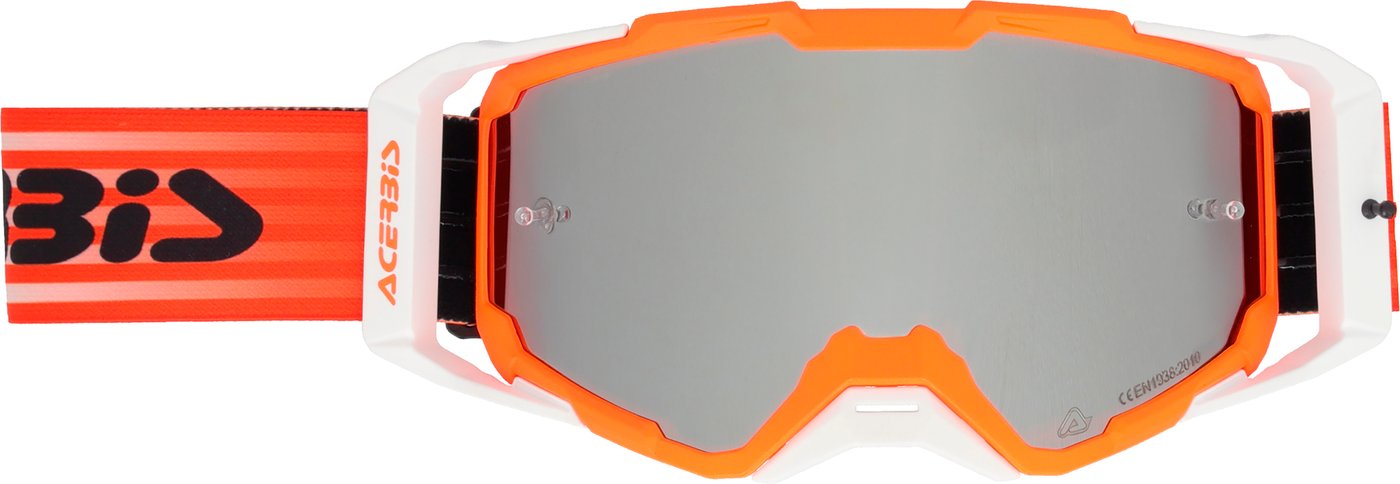 Мотошлем Acerbis Vitrion Mirror 0027520.203 (оранжевый/белый)