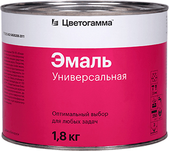 Эмаль Цветогамма ПФ-115 ТУ 1.8 кг (голубой)