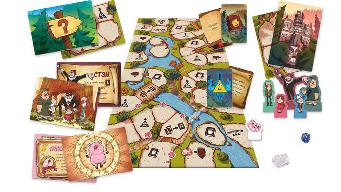 Настольная игра Мир Хобби Гравити Фолз: Спасти Пухлю