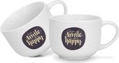 Набор кружек Fissman Smile Happy 3731 (2шт)