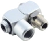 RockForce Соединитель резьбовой поворотный M1/4xF1/4" RF-SP006