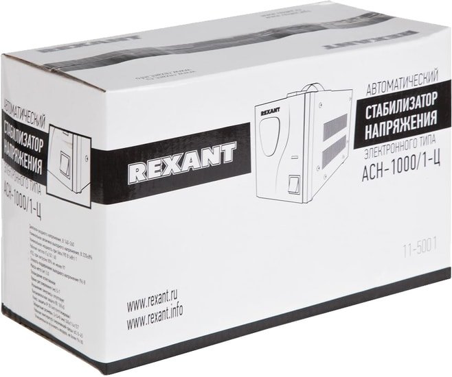 Стабилизатор напряжения Rexant AСН-1 000/1-Ц