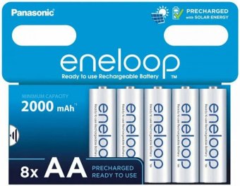Аккумулятор Panasonic Eneloop AA BK-3MCDE/8HH (8 шт)